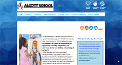 Desktop Screenshot of alcottschool.org